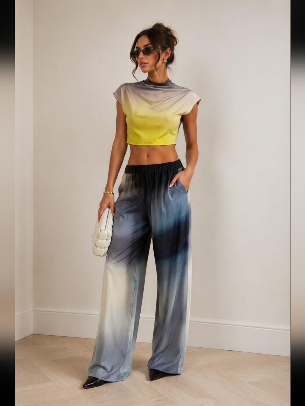 GAUCHERE SILK TOP